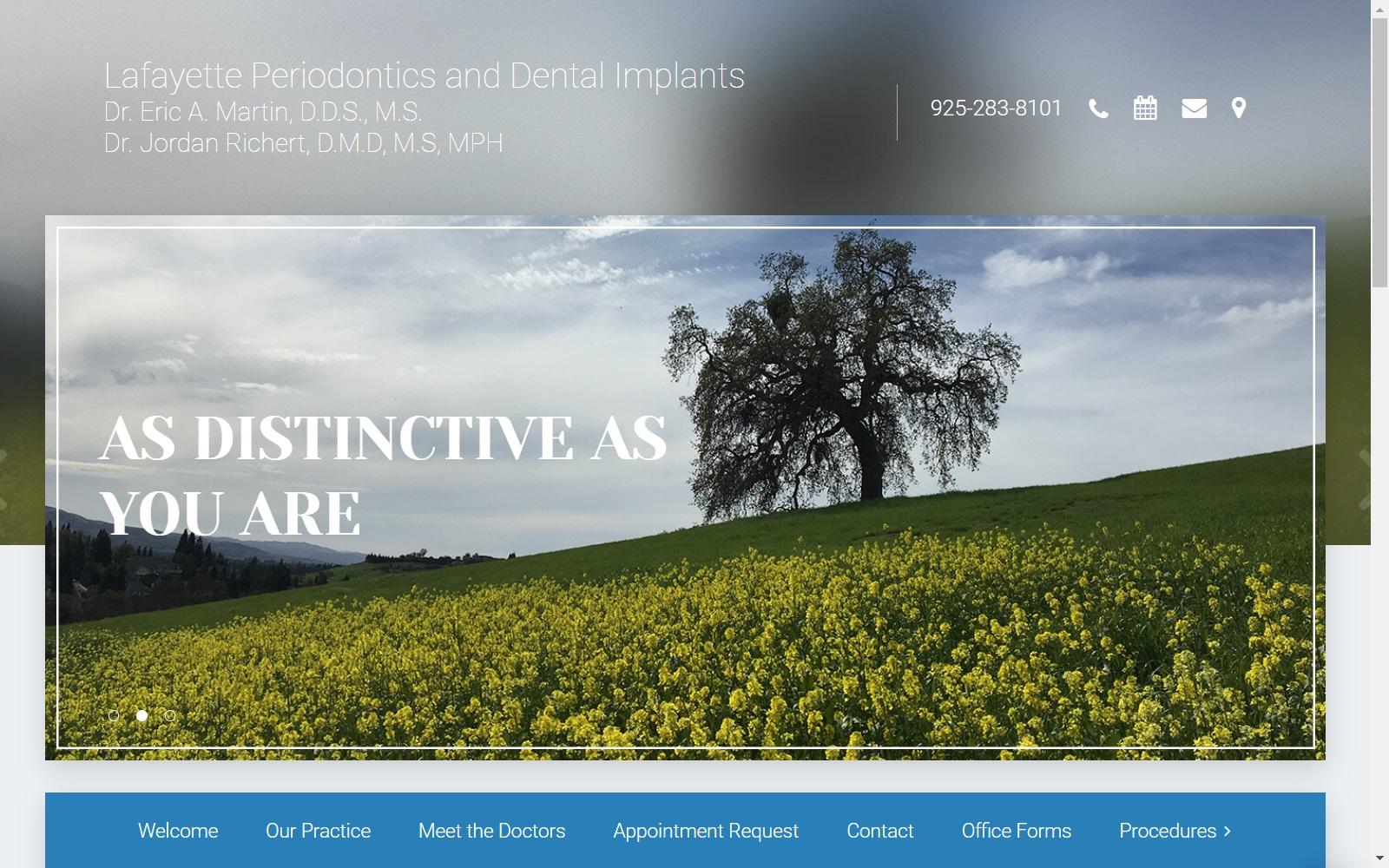 Lafayette Periodontics & Dental Implants screenshot