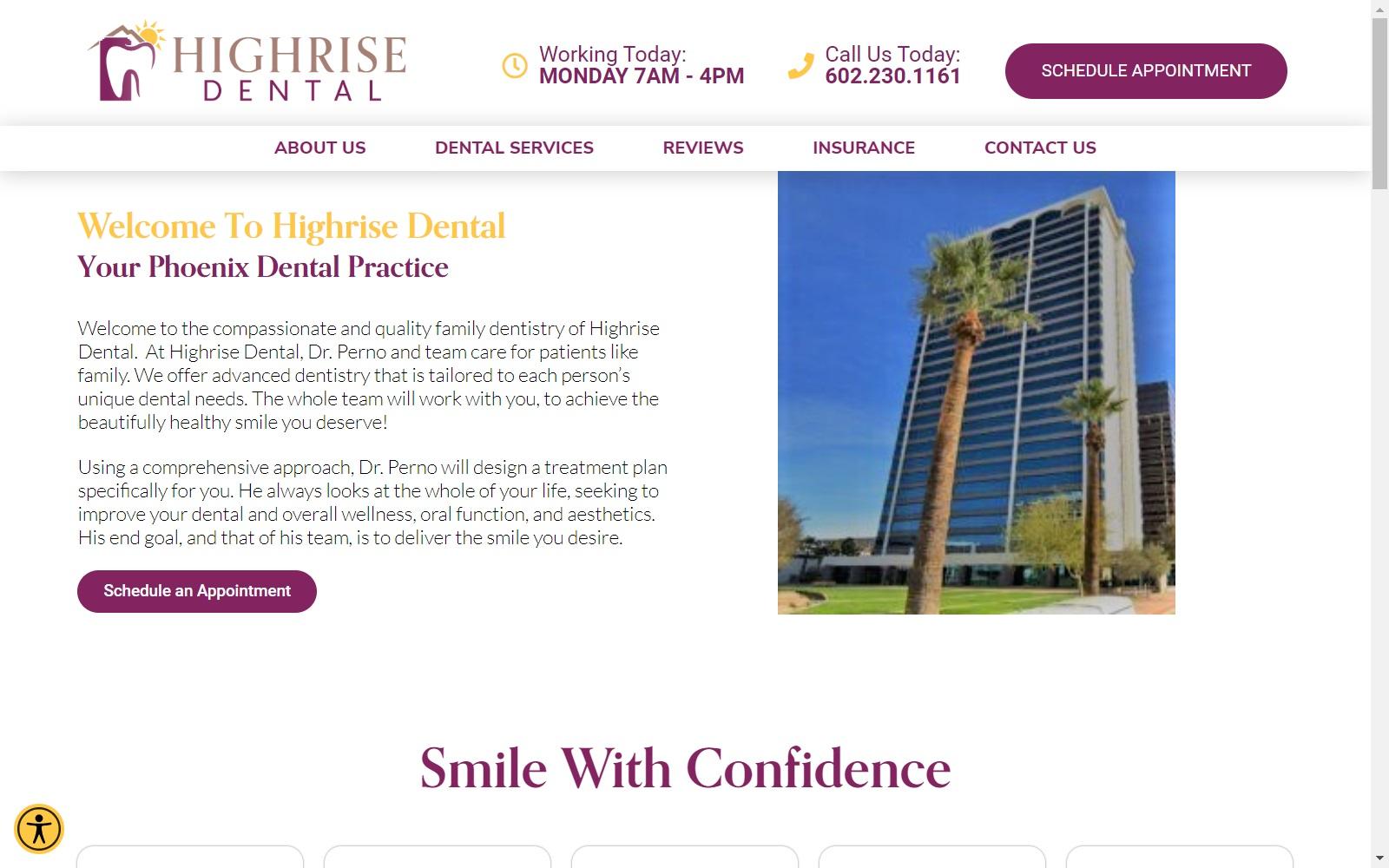 Highrise Dental screenshot