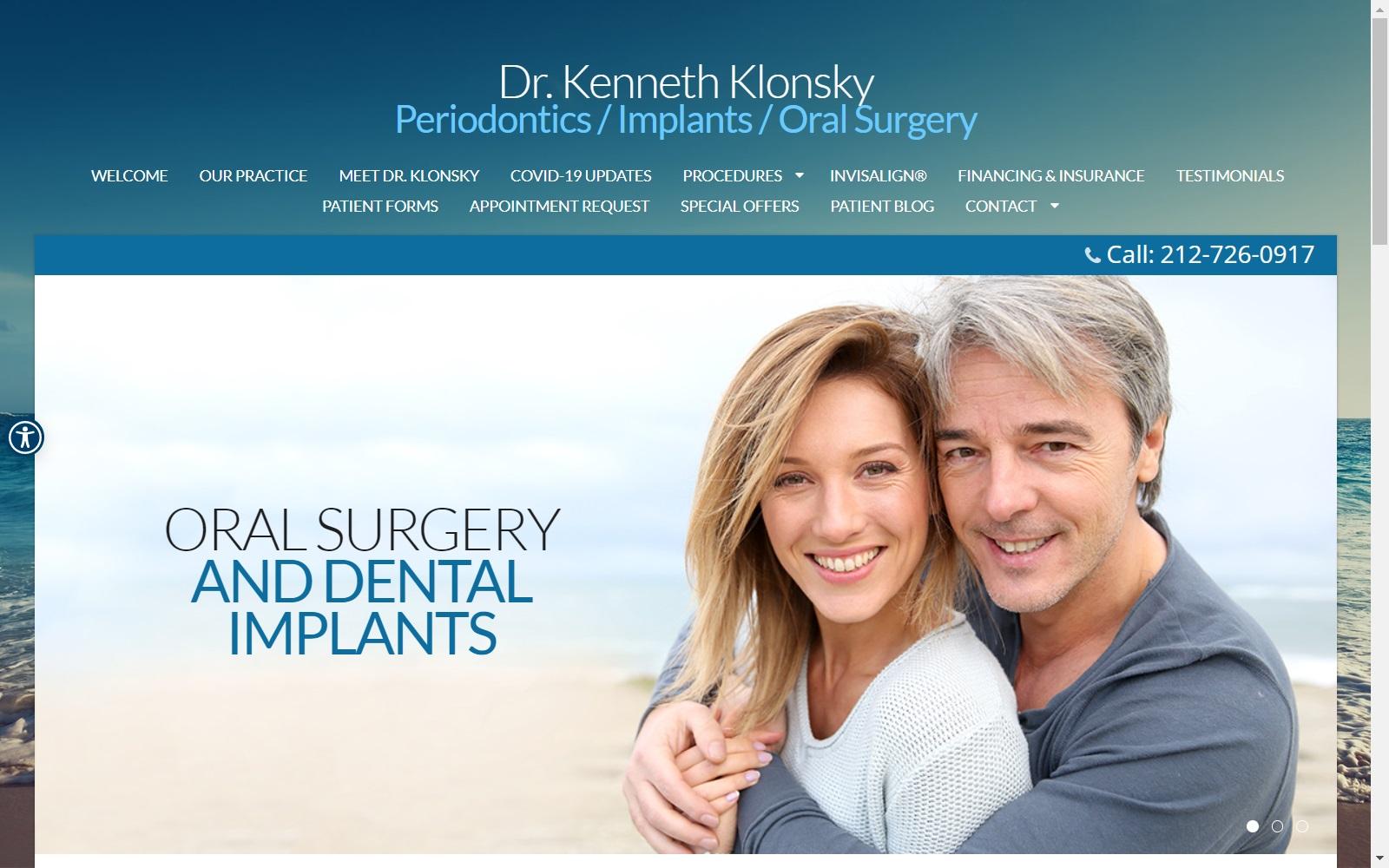 Kenneth Klonsky D.D.S. P.C. screenshot