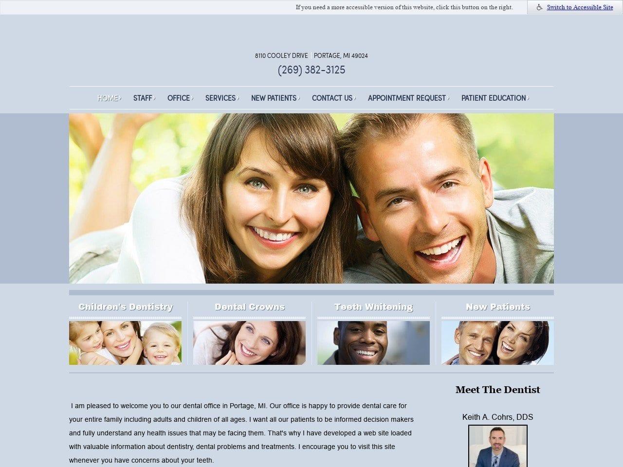 Dr Keith Cohrs DDS screenshot