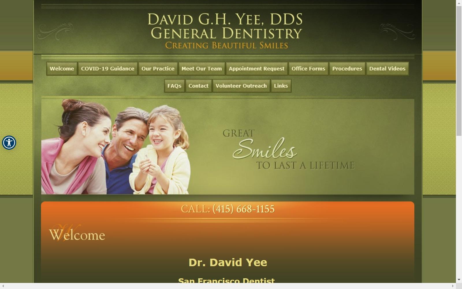 David Yee DDS screenshot