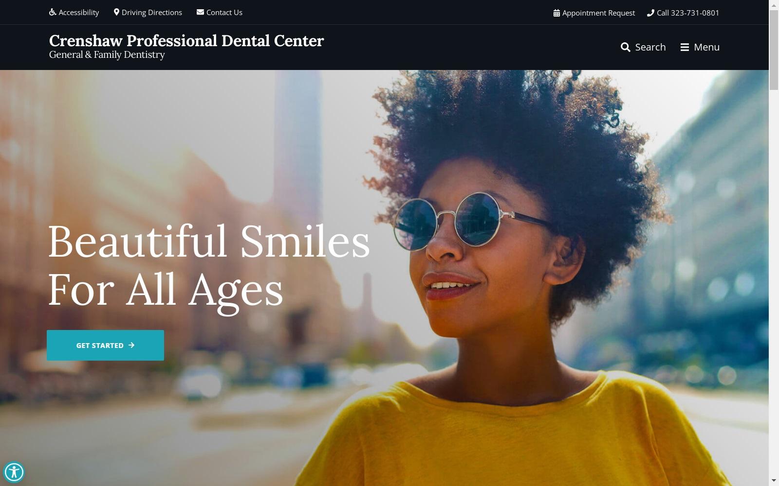 Crenshaw Dental screenshot