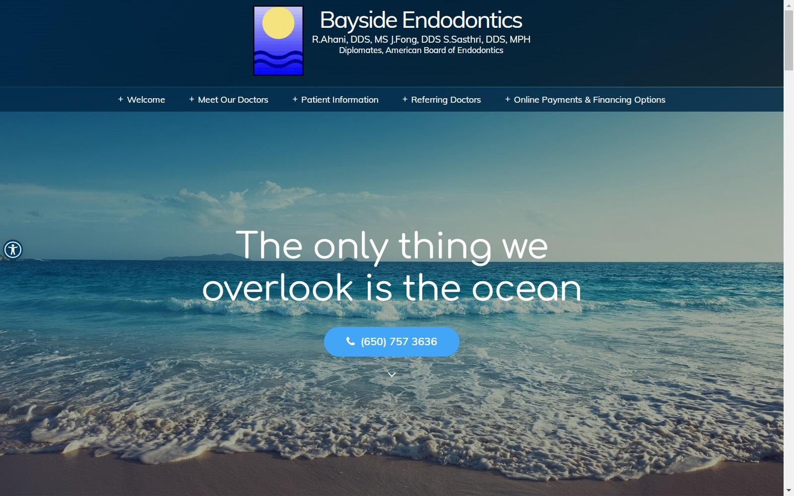Bayside Endodontics Dental Group screenshot