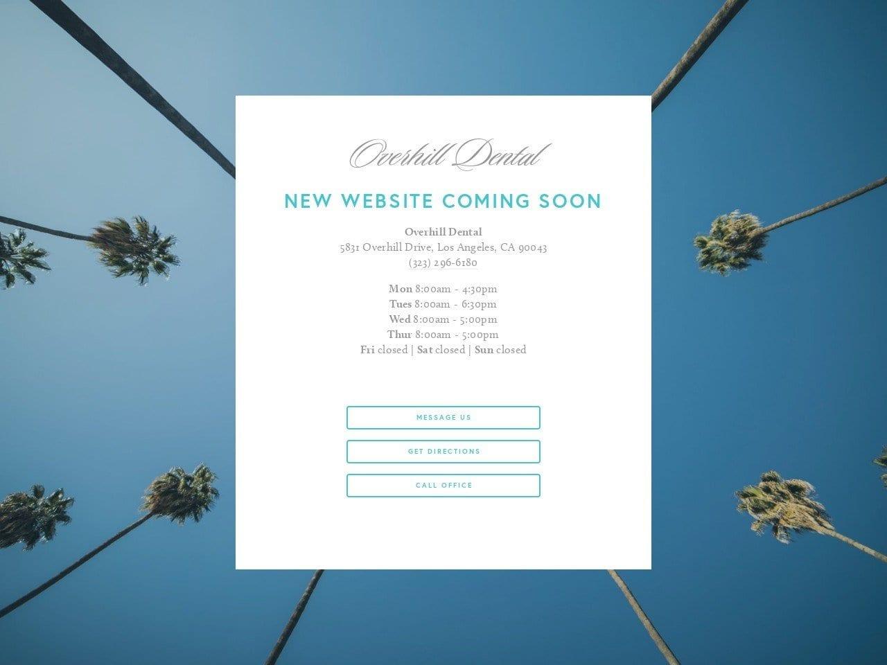 Overhill Dental Group screenshot