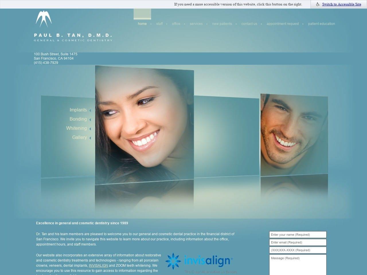 Paul B. Tan D.M.D. screenshot