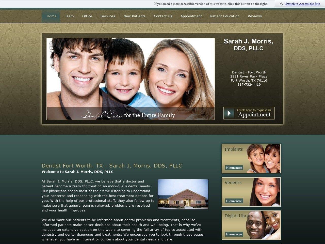 Morris Sarah J DDS screenshot