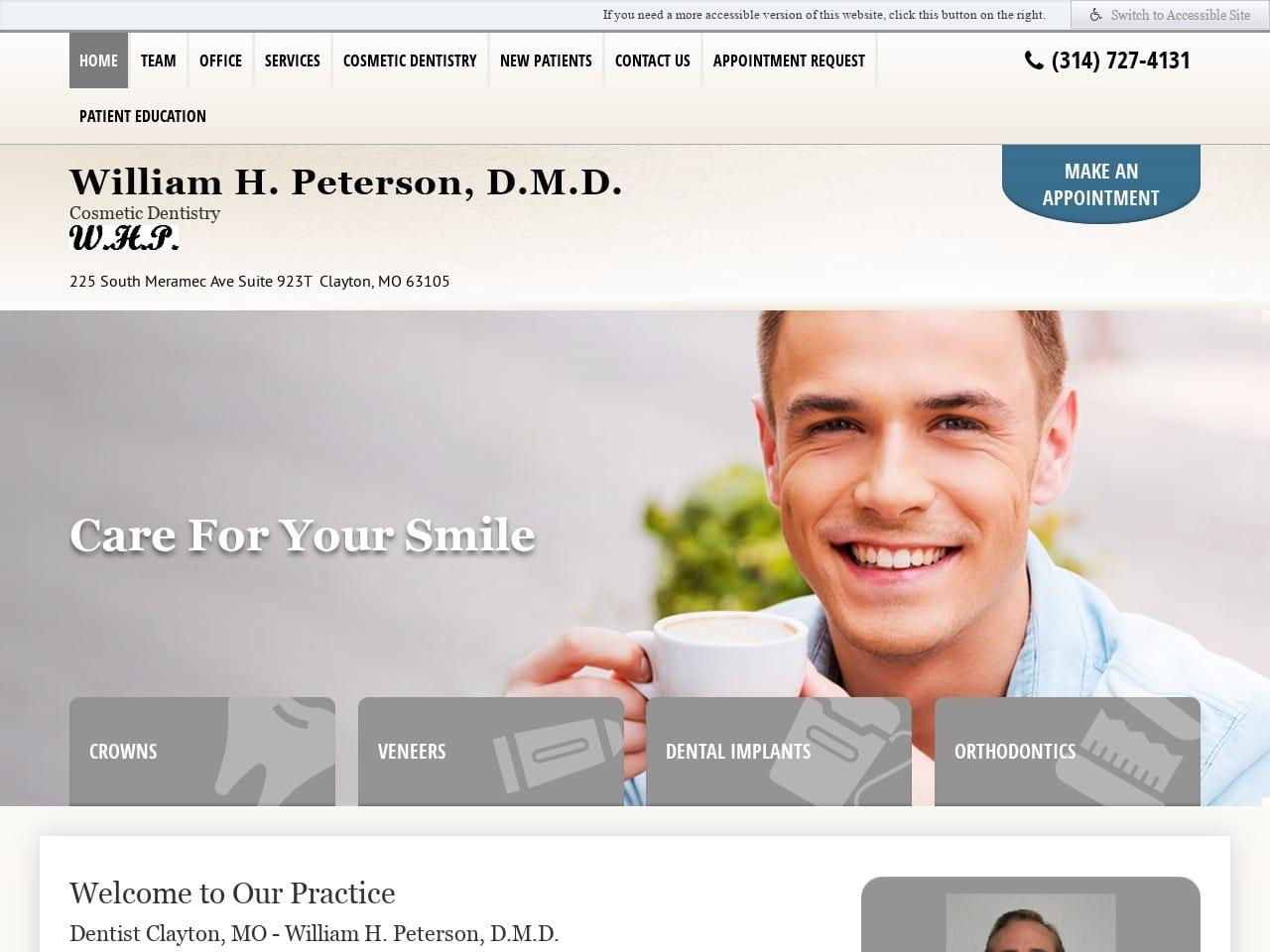 Peterson William DDS screenshot
