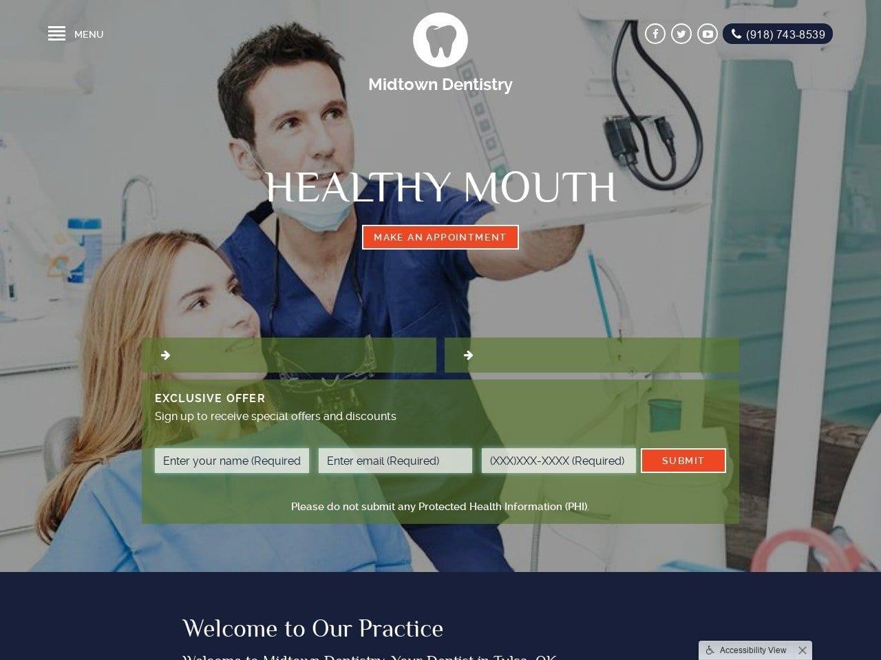Tulsamidtown Dentistry screenshot