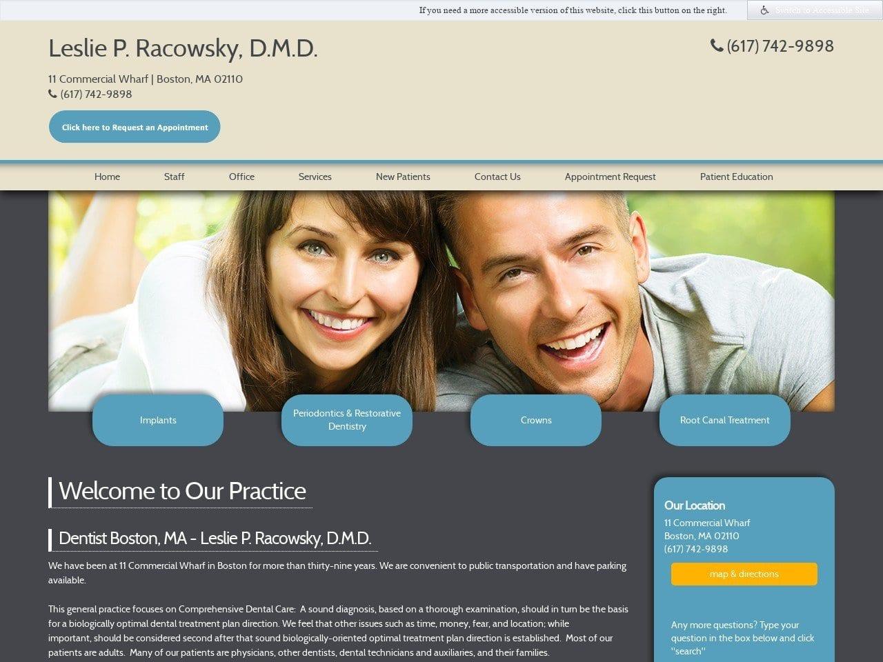 Leslie P. Racowsky D.M.D. screenshot