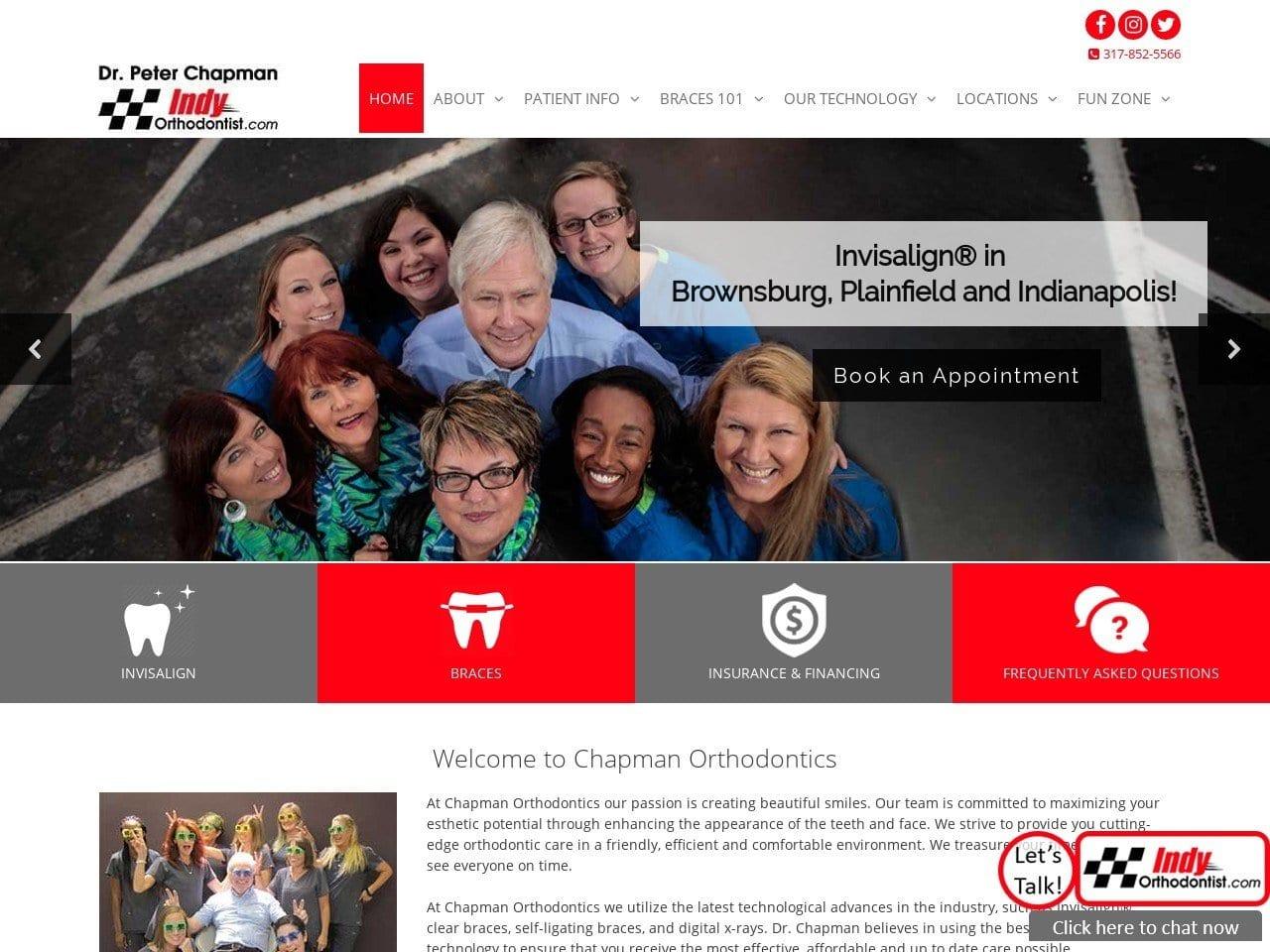 Central Indiana Orthodontics screenshot