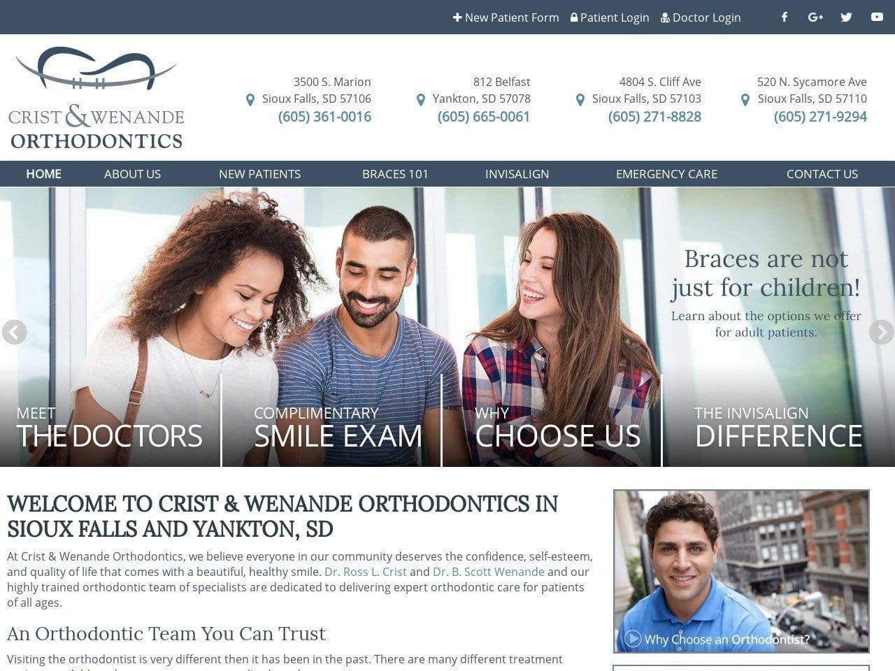 Crist Orthodontics screenshot