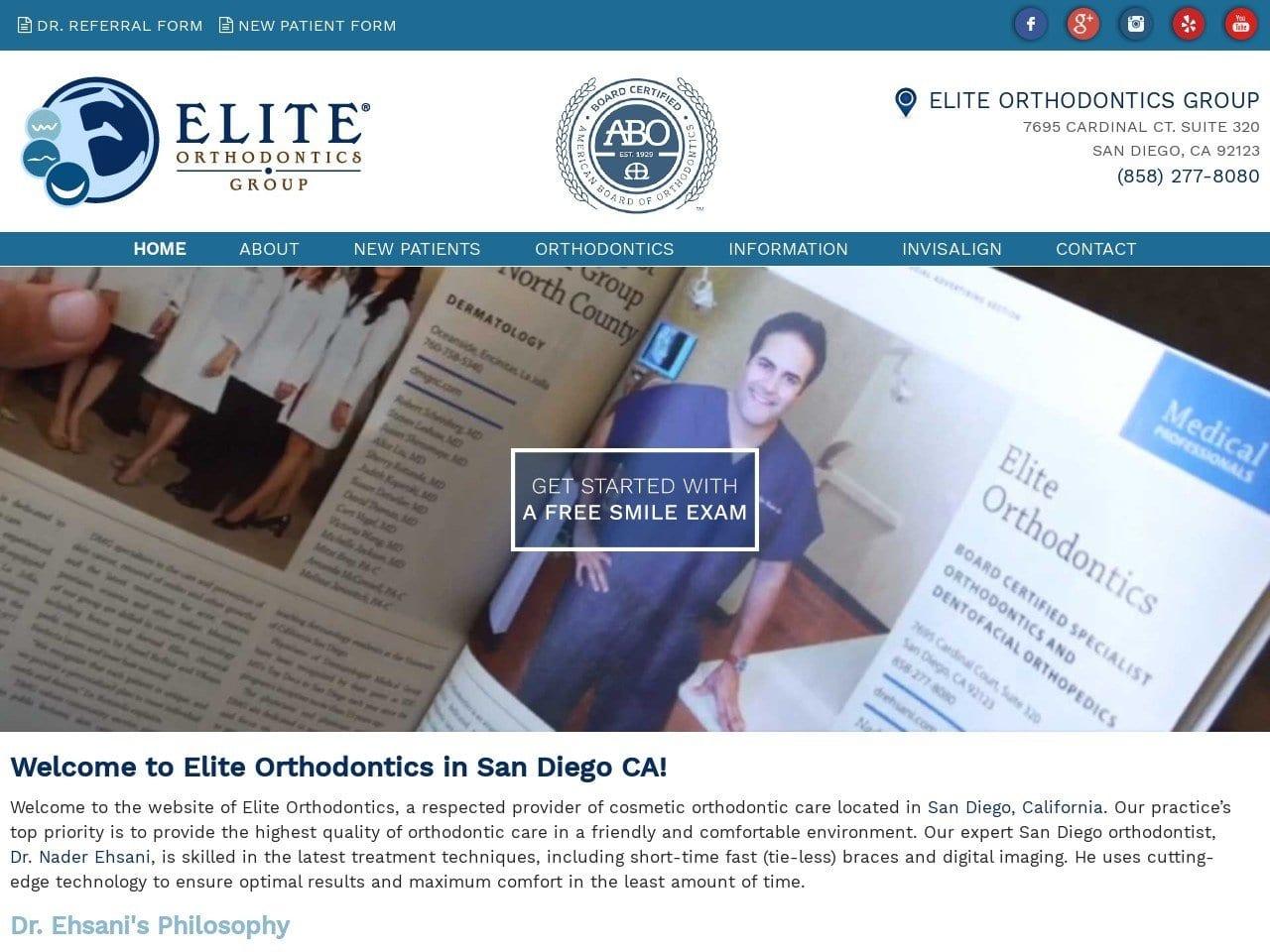 Elite Orthodontics screenshot