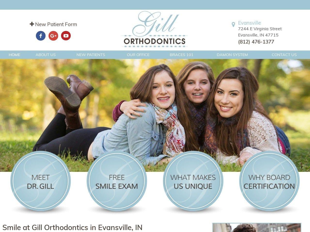 Gill Orthodontics screenshot