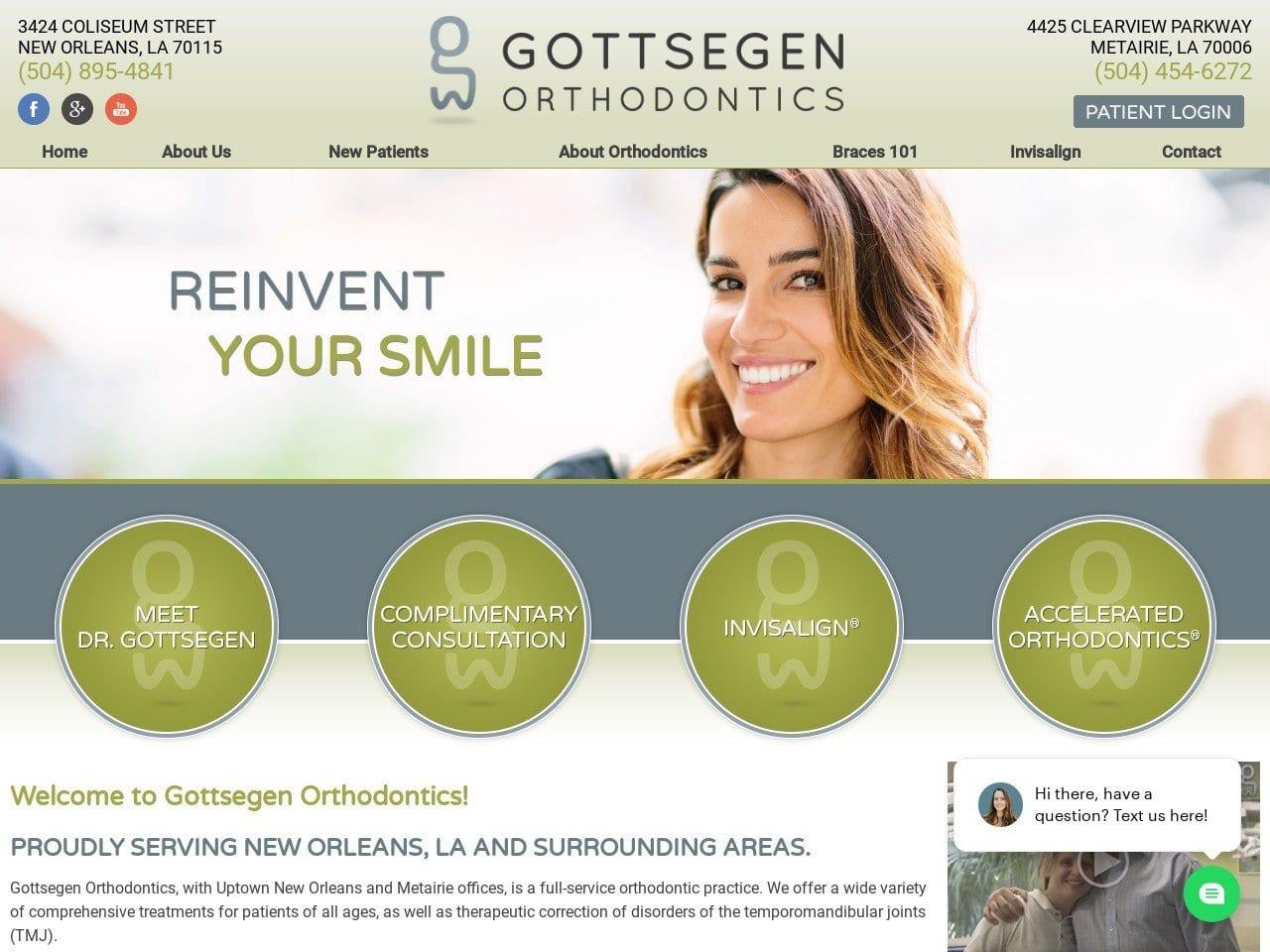G. Bradley Gottsegen DDS screenshot