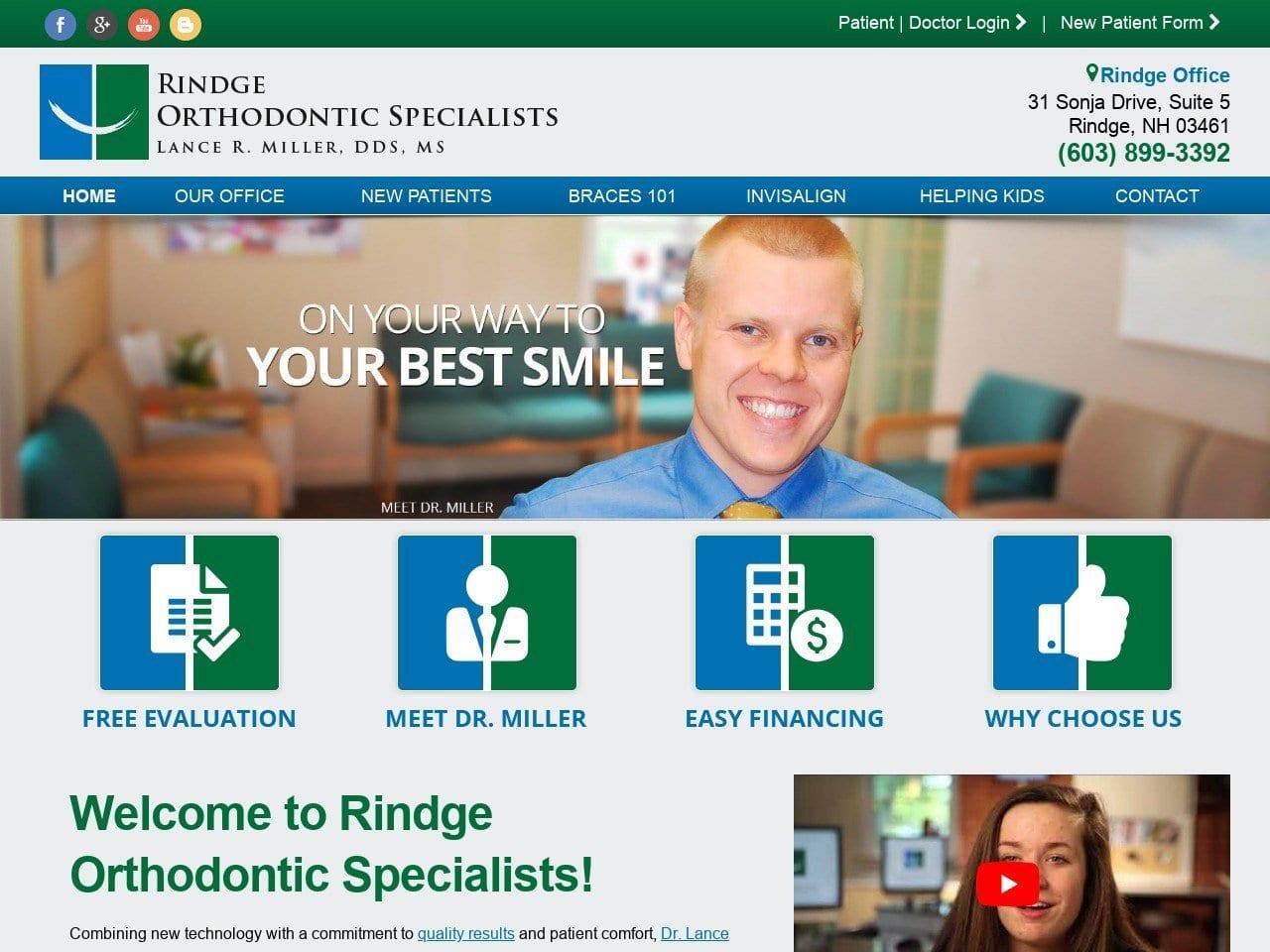 Rindge Orthodontic Specialists screenshot