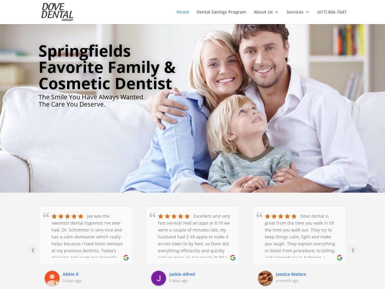 Dove Dental Group LLC screenshot