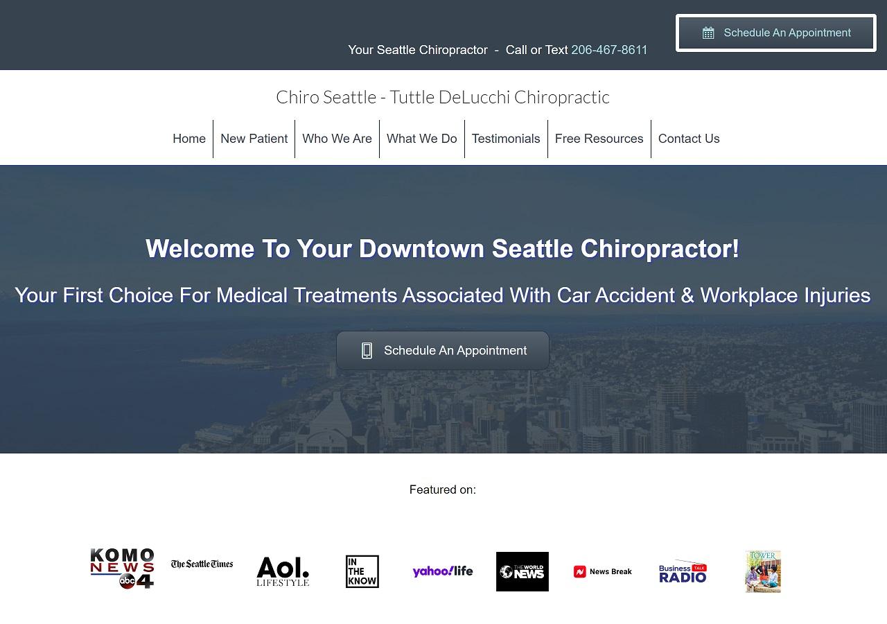 Chiroseattle - Tuttle DeLucchi Chiropractic