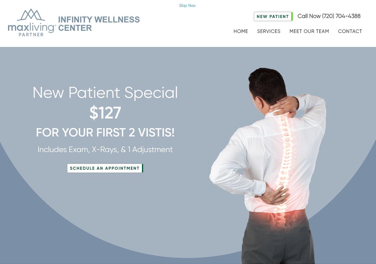 Infinity Wellness Center Chiropractor Aurora