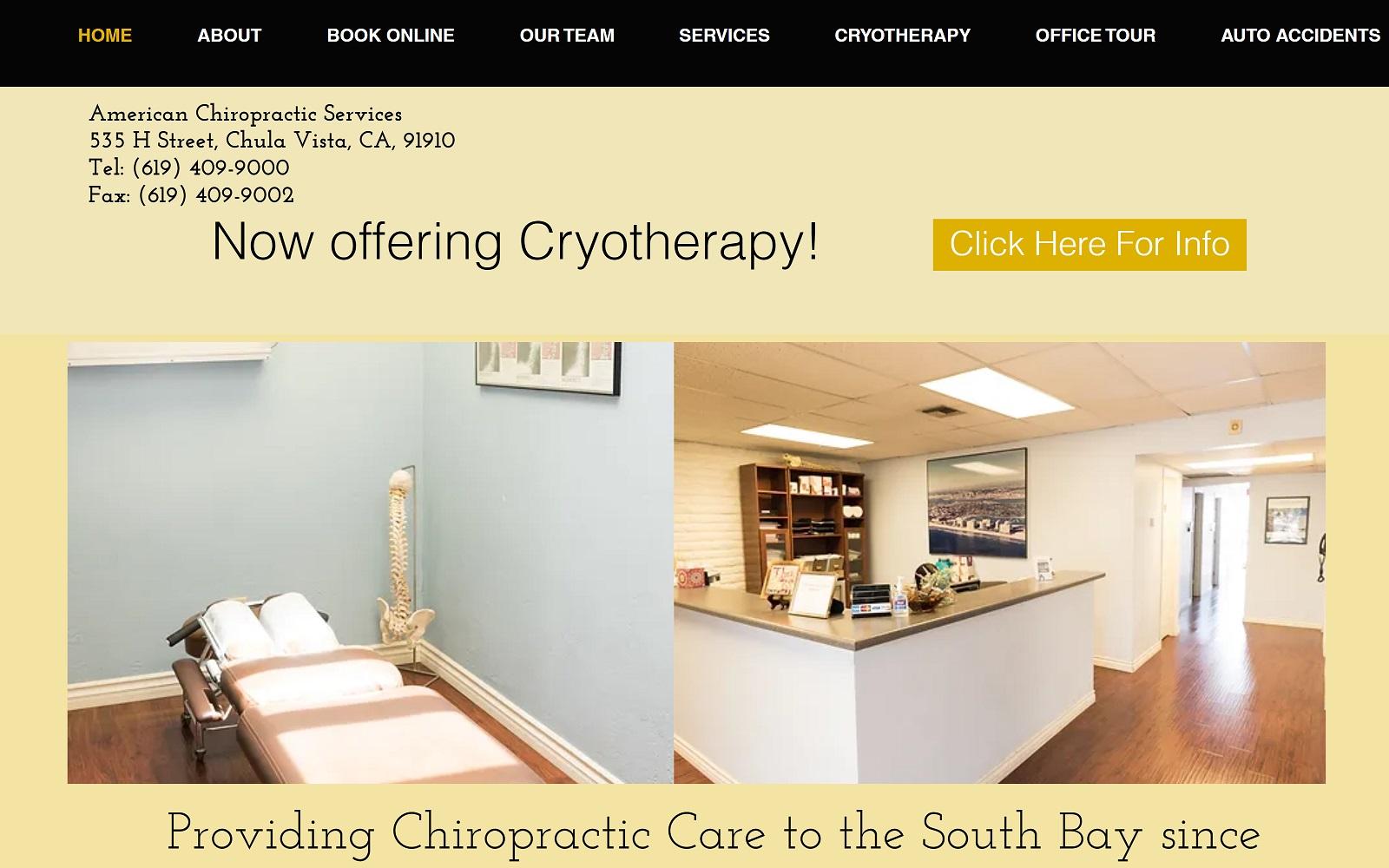 American Chiropractic Services: Robert Weinzimer, DC