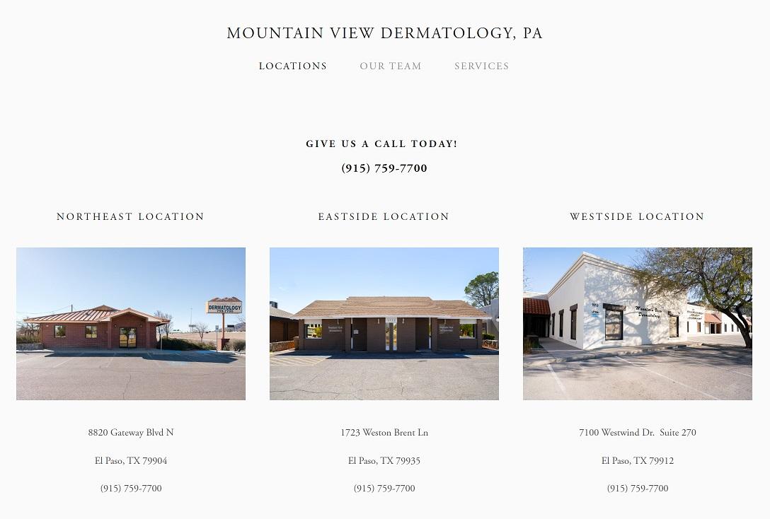 Mountain View Dermatology, PA