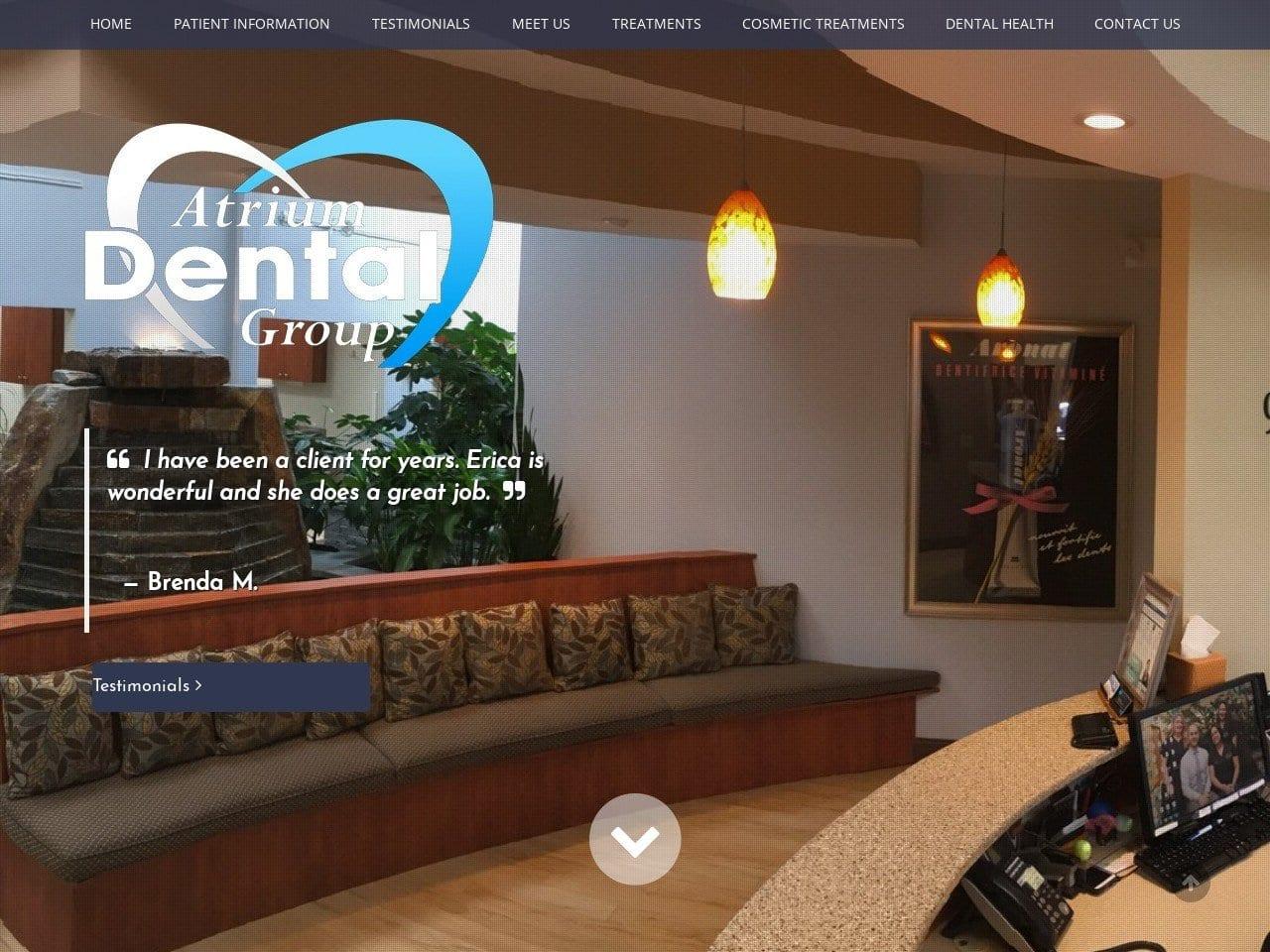 Atrium Dental Group screenshot