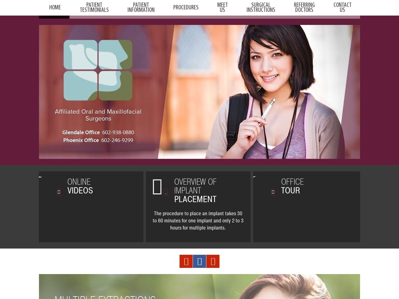 Affiliated Oral Dentist screenshot