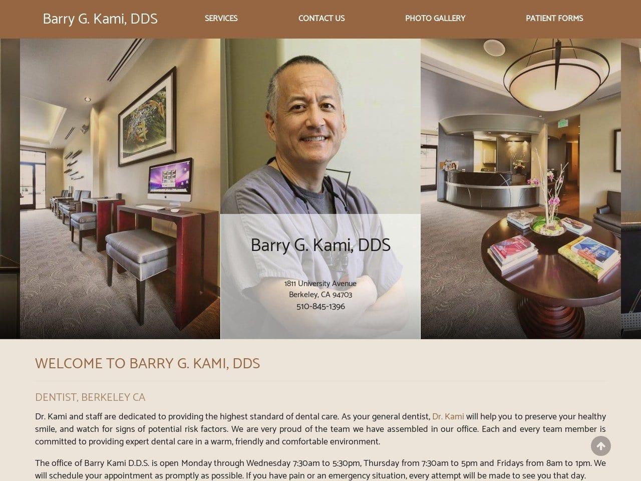 Kami Barry G DDS screenshot