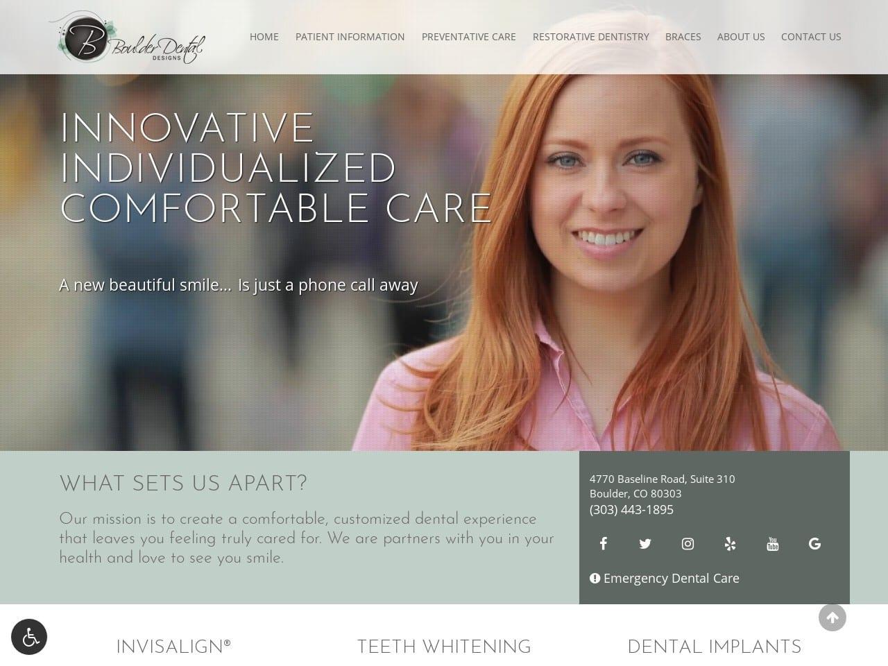 Boulder Dental Designs screenshot