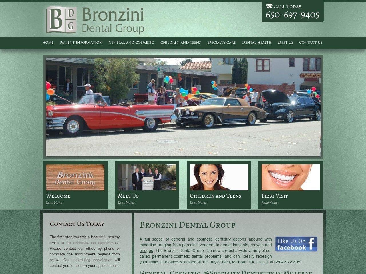 Bronzini Dental Group screenshot