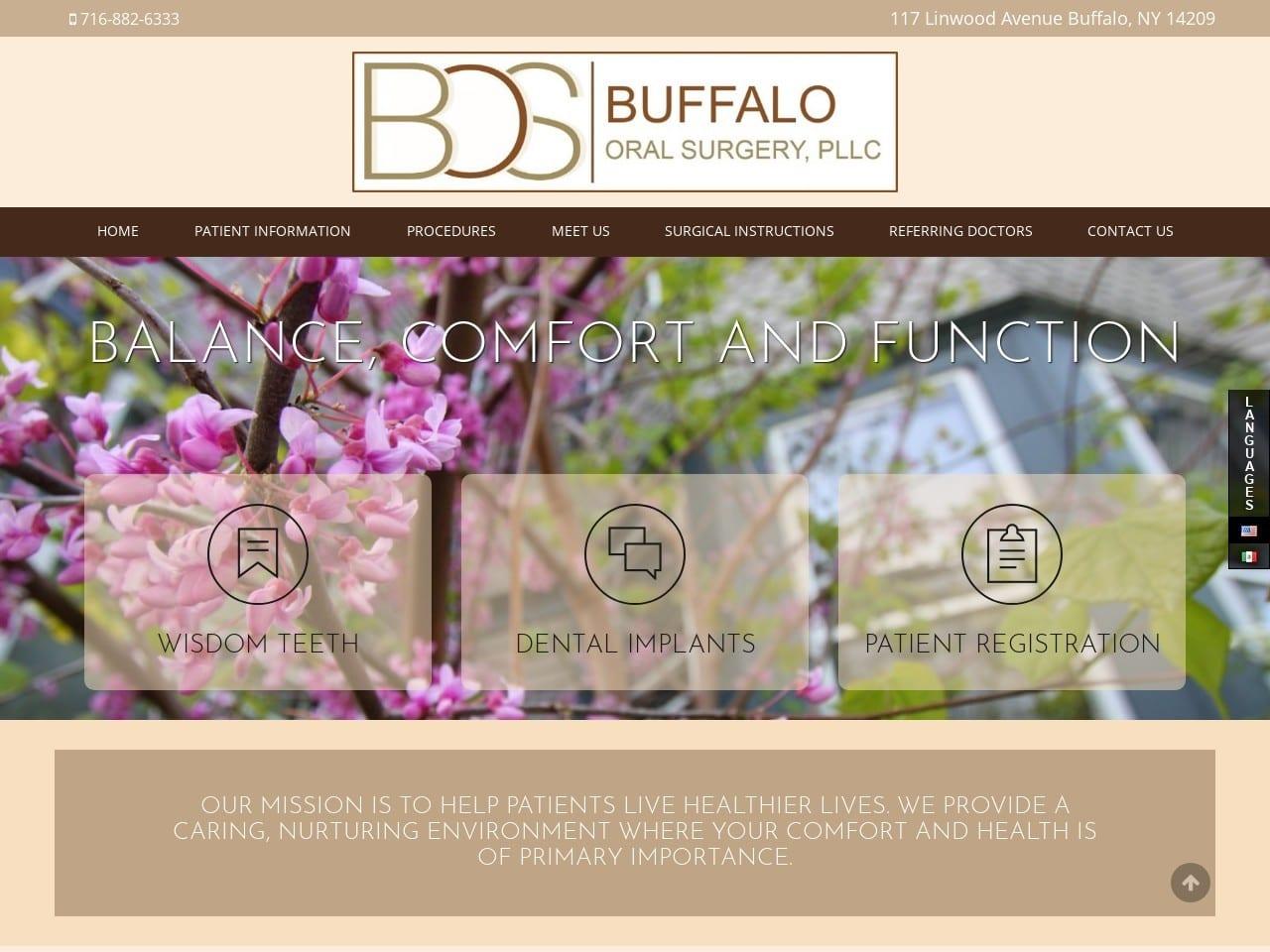 Buffalo Oral Surgery Associates Bryan Amy R DDS screenshot