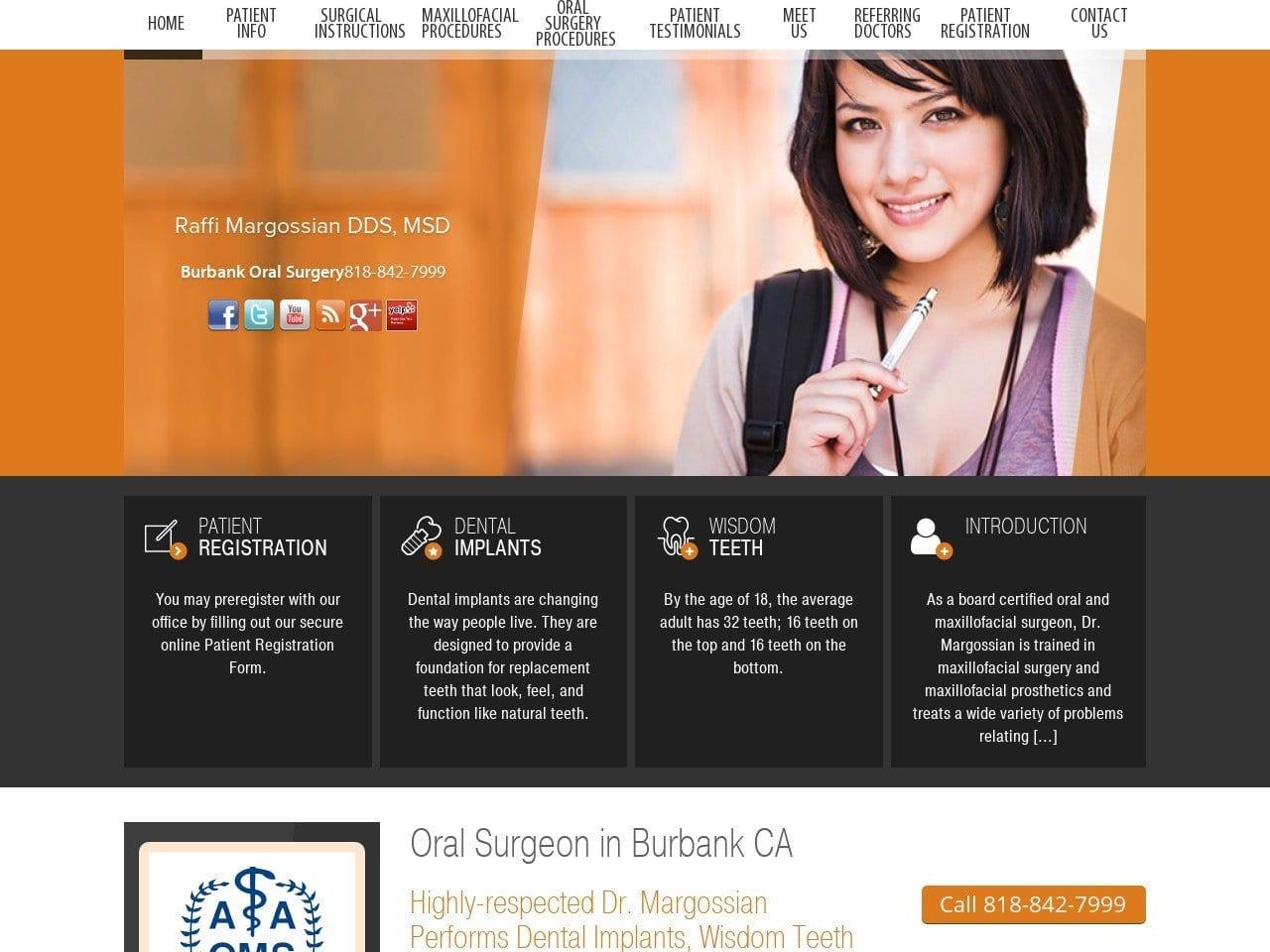 Raffi Margossian DDS MSD screenshot