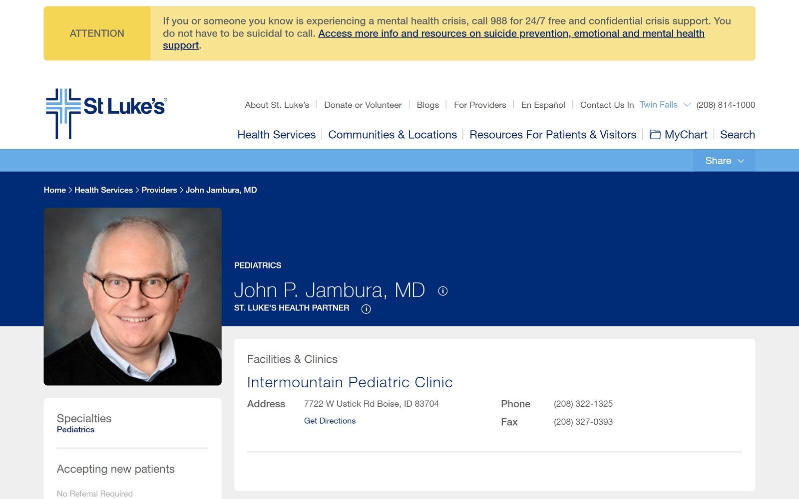 Intermountain Pediatric Clinic