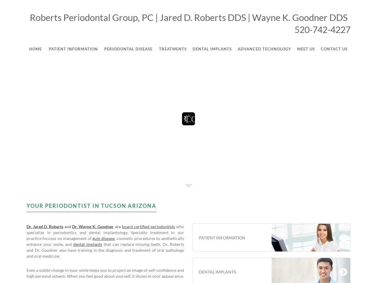Dr. Wayne K. Goodner DDS screenshot