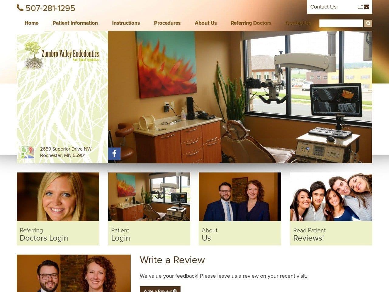 Dr. Deborah Knaup Endodontist screenshot