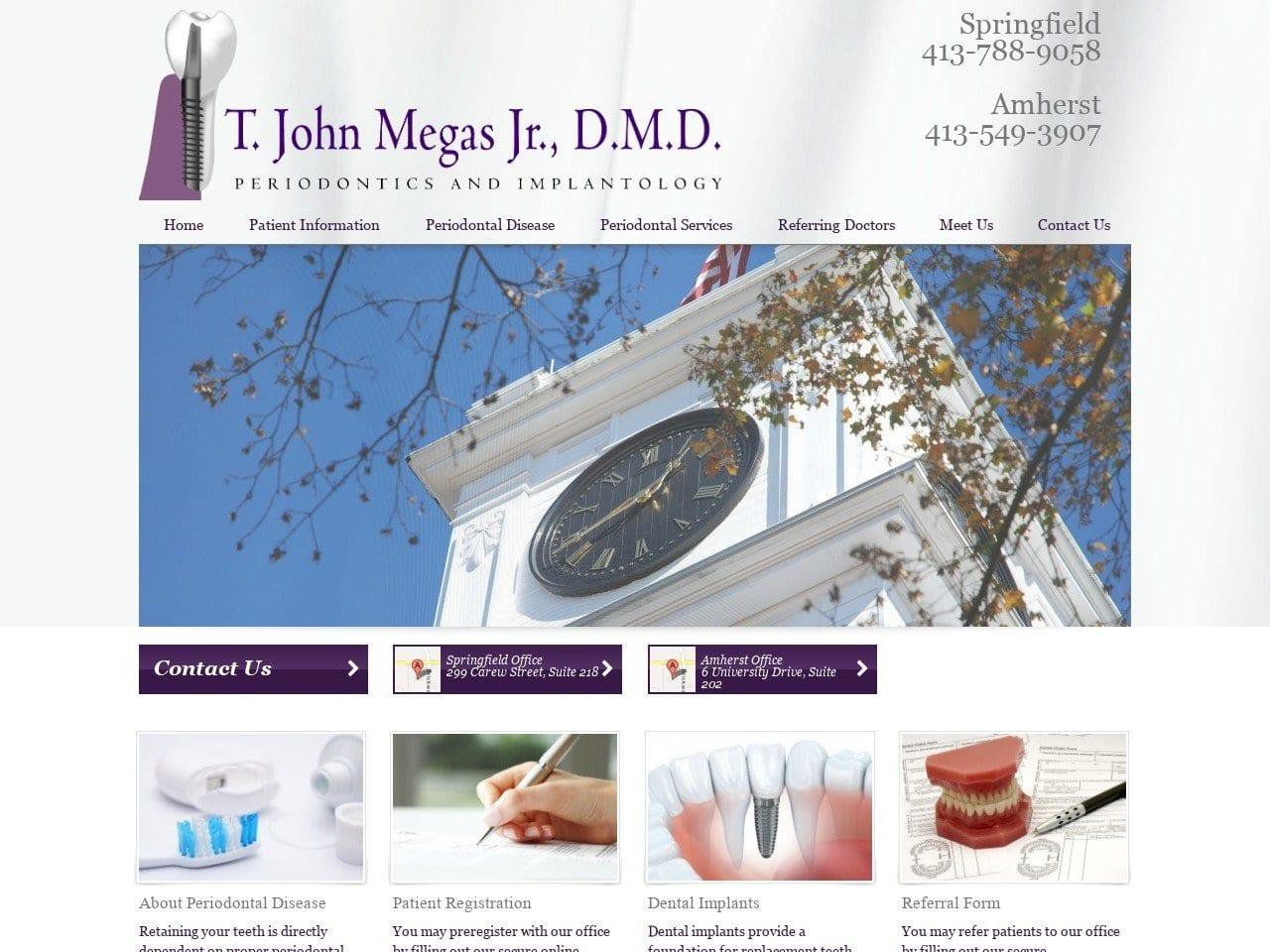 Megas Jr T John DDS screenshot