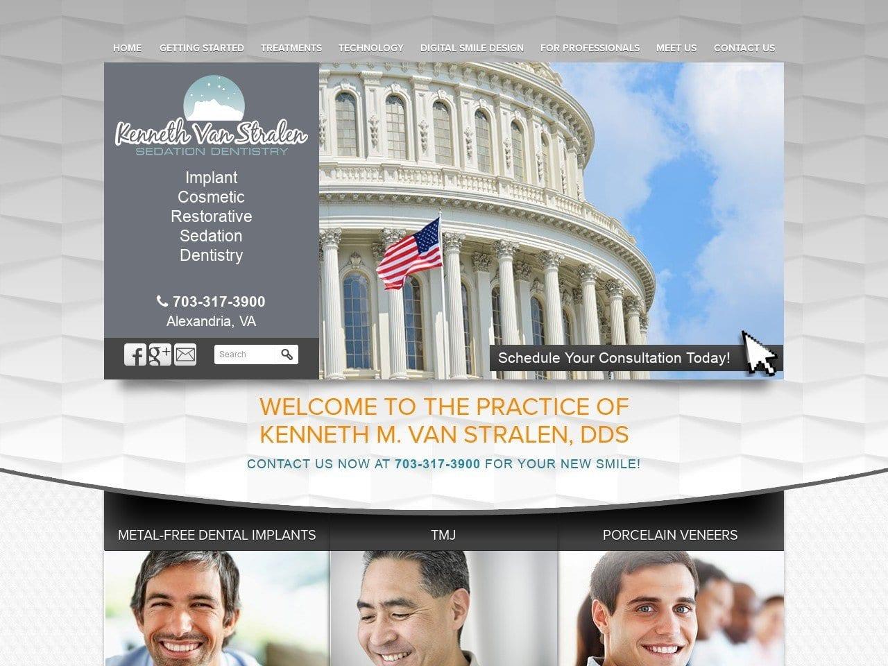 Kenneth M. Van Stralen DDS screenshot