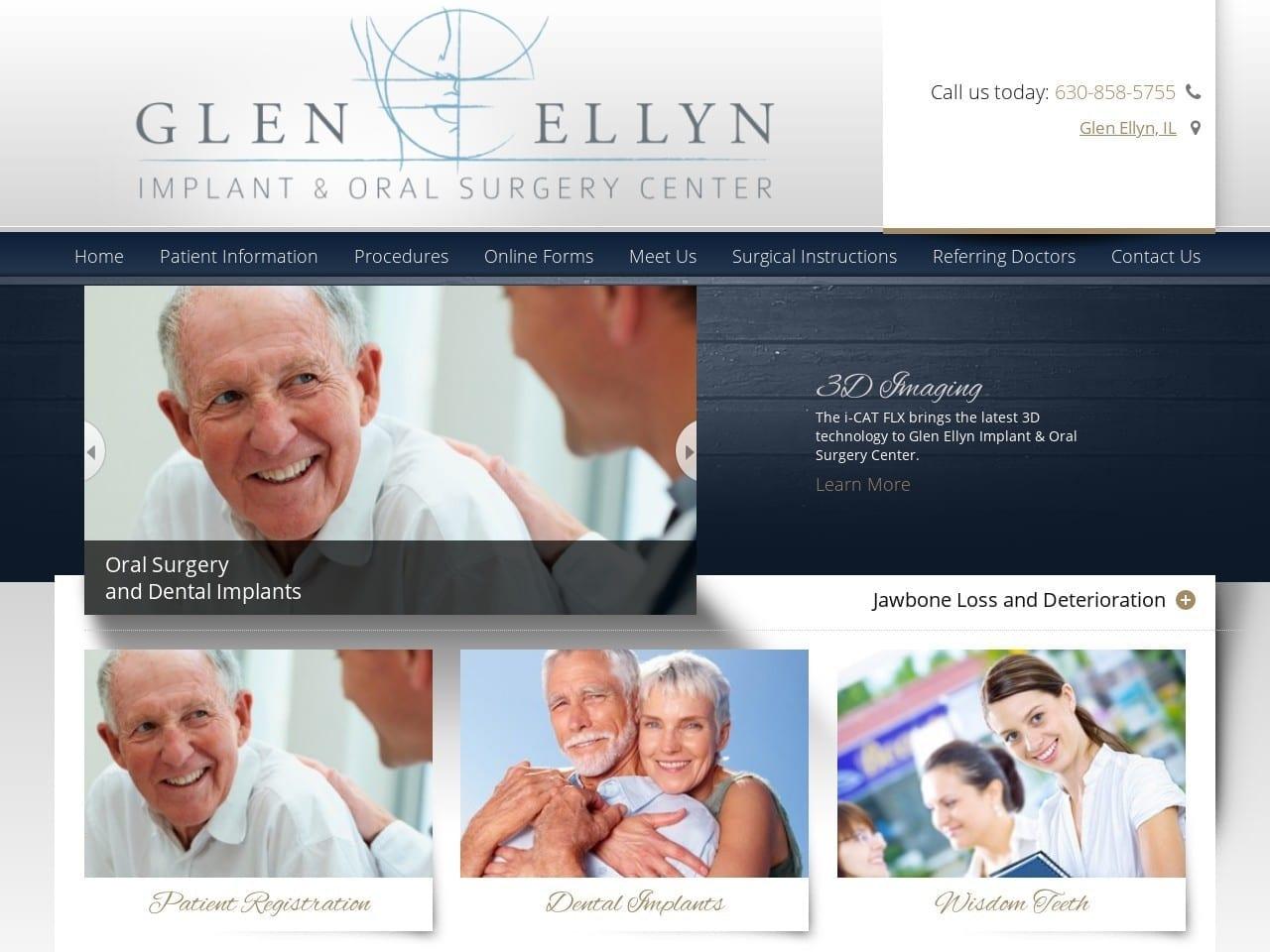 Glen Ellyn Oral Surgery Center screenshot