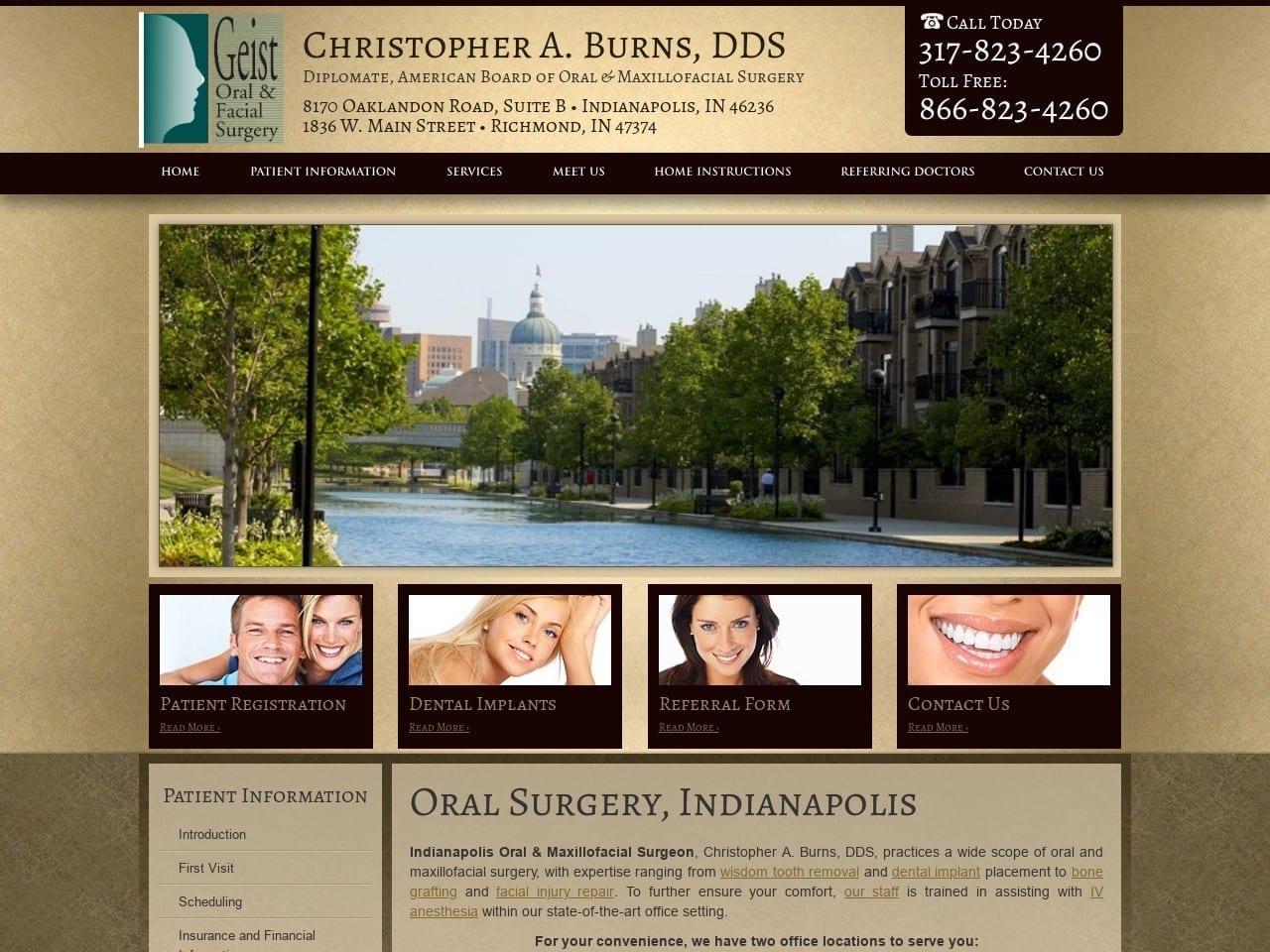 Geist Oral & Facial Surgery screenshot