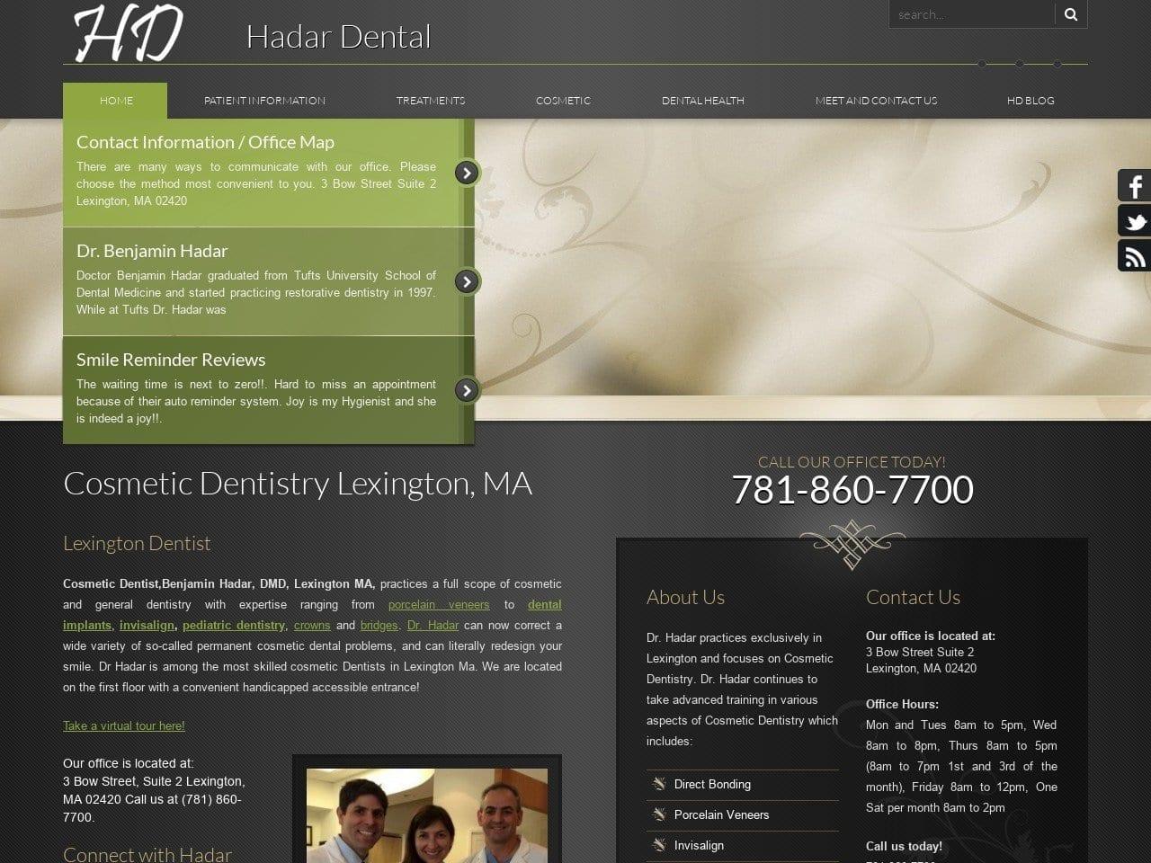 Hadar Dental screenshot