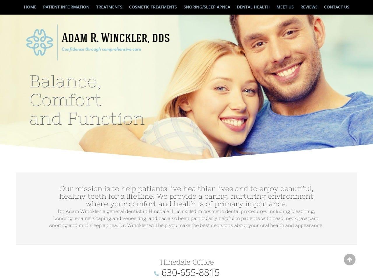 Adam R Winckler DDS PC screenshot