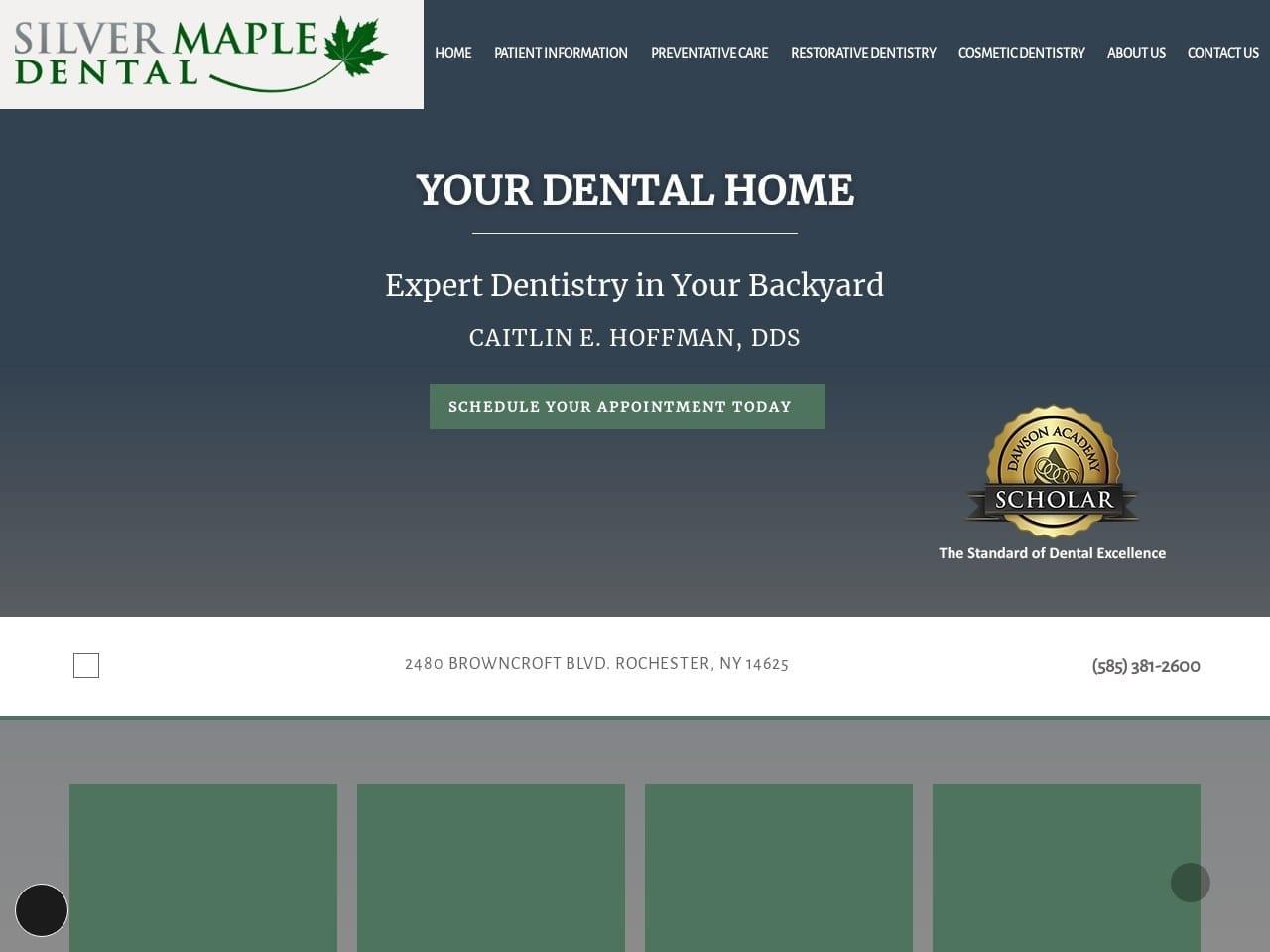 Dr. Cathy Harrison DDS screenshot