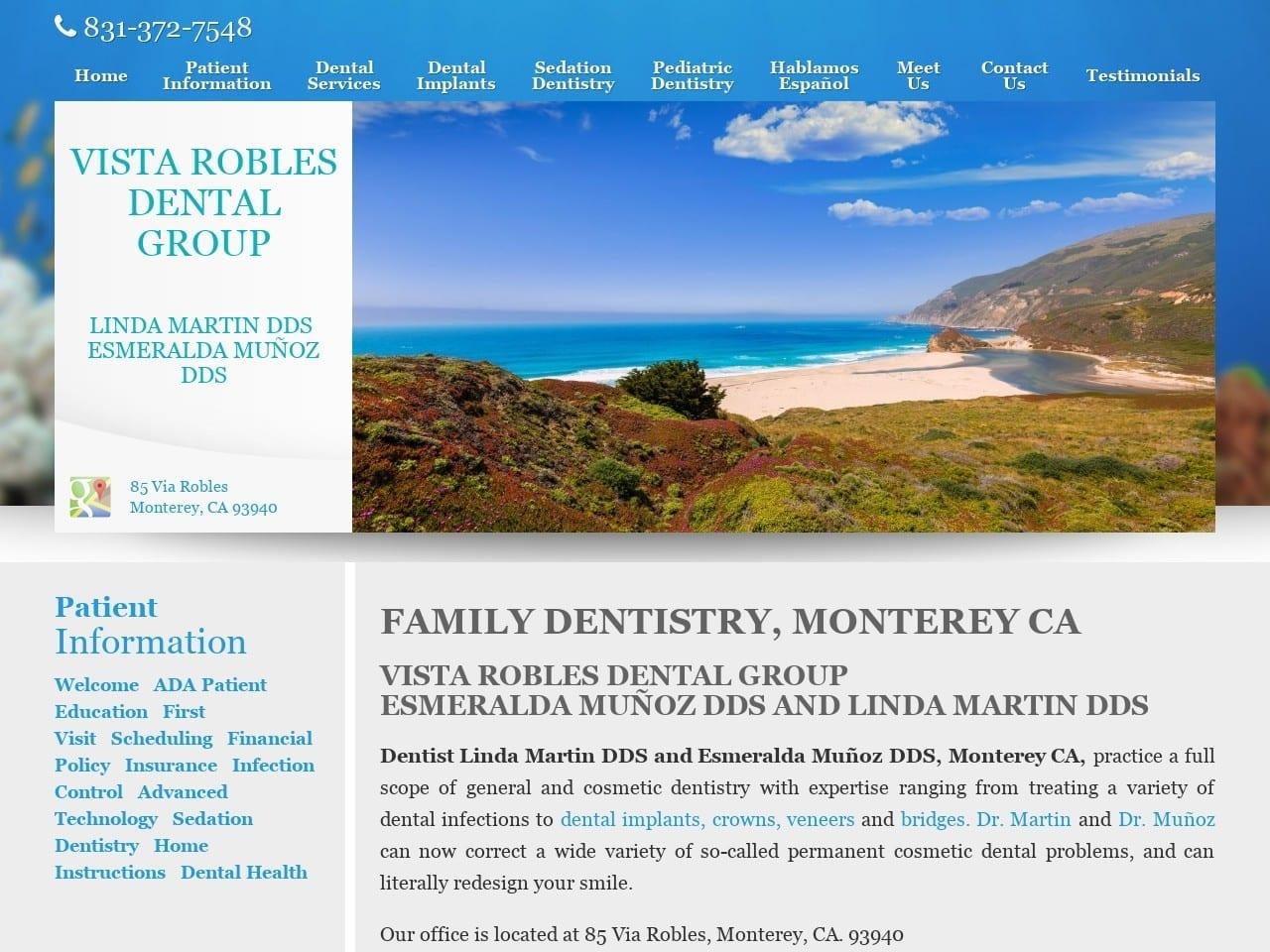 Vista Robles Dental Group screenshot