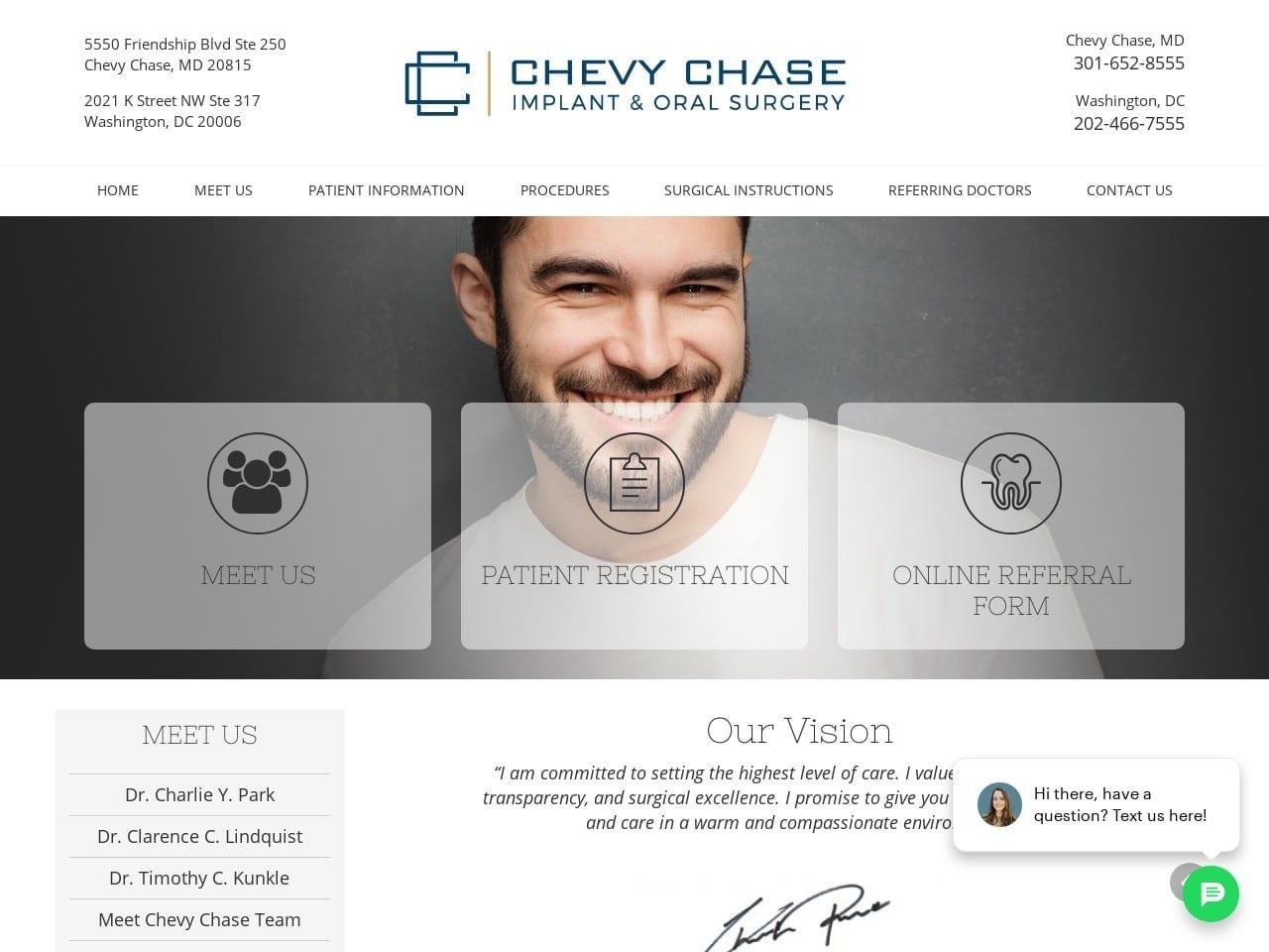 Dr. Clarence C. Lindquist DDS screenshot