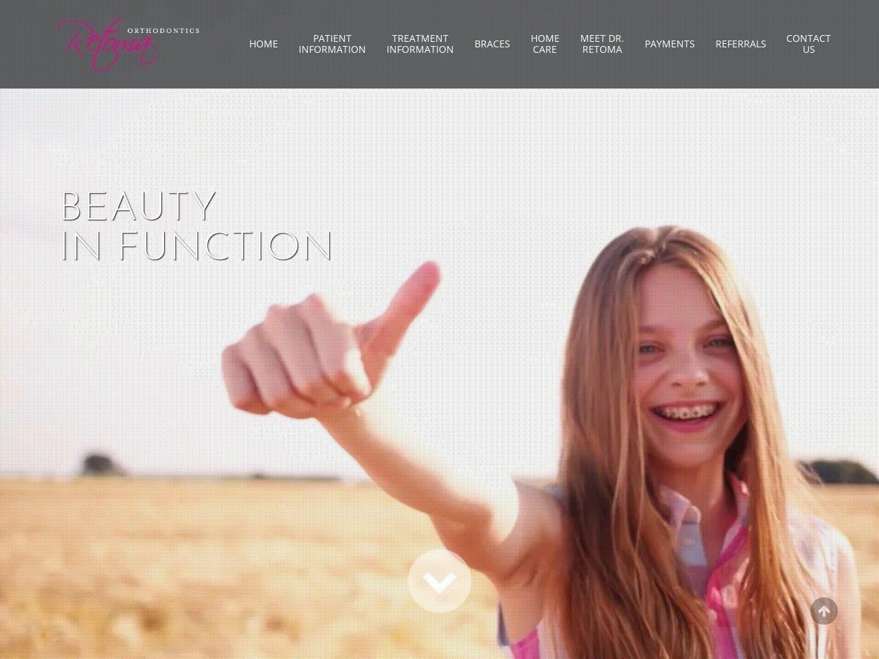 Retoma Orthodontics screenshot