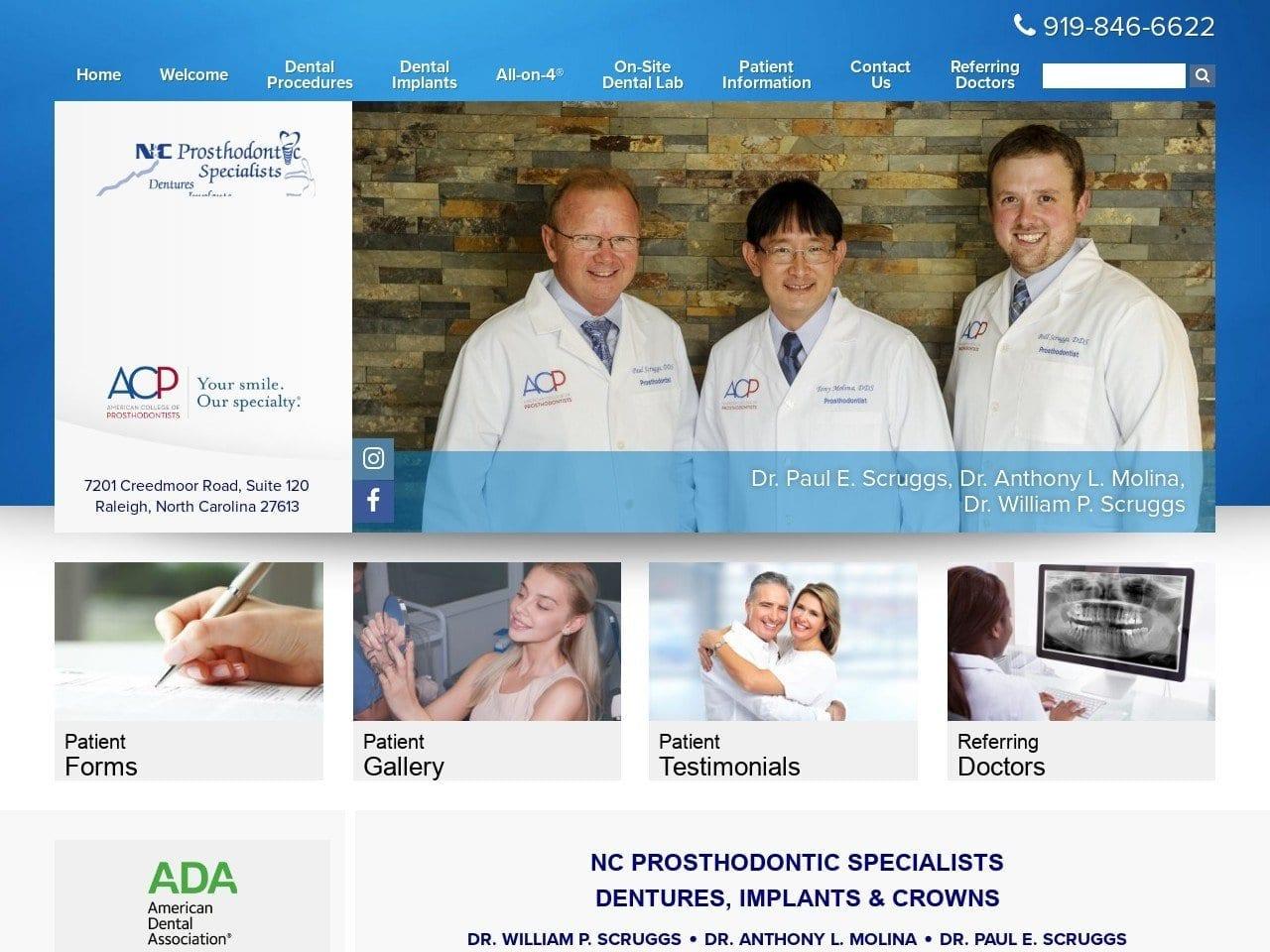Scruggs Molina Anthony DDS screenshot