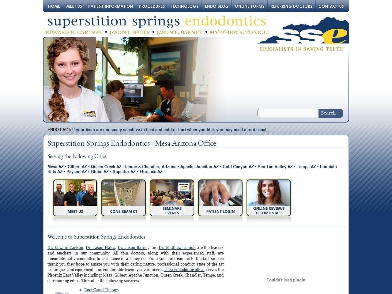 Superstition Springs Endodontics screenshot