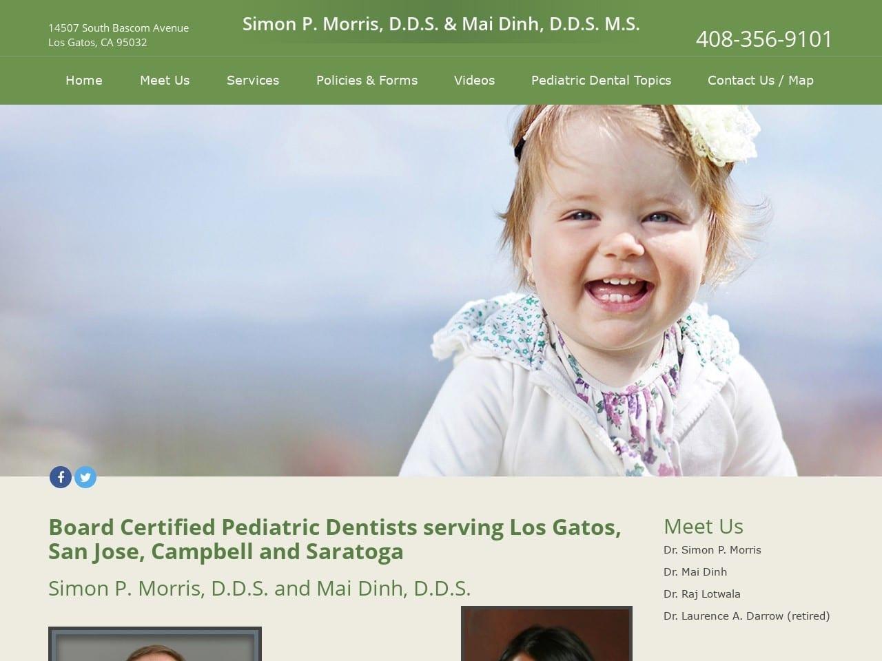 Simon P. Morris DDS screenshot