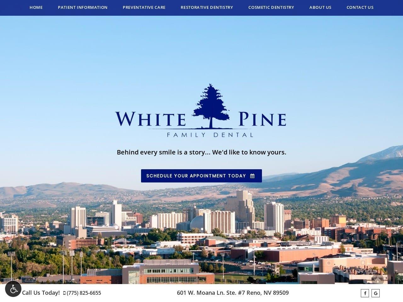 White Pine Family Dentist screenshot