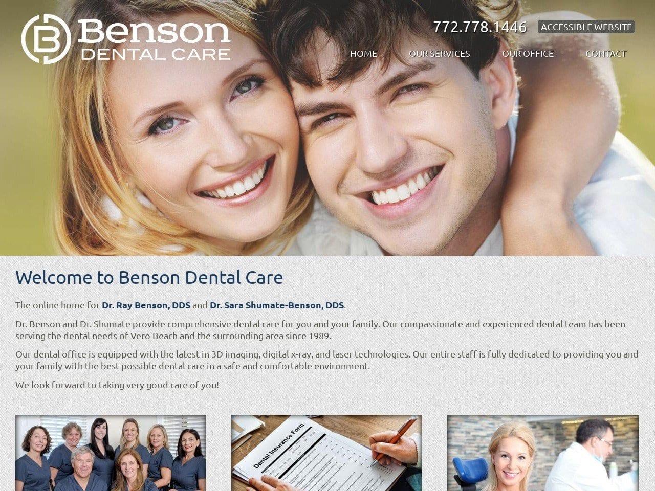 Benson & Shumate screenshot