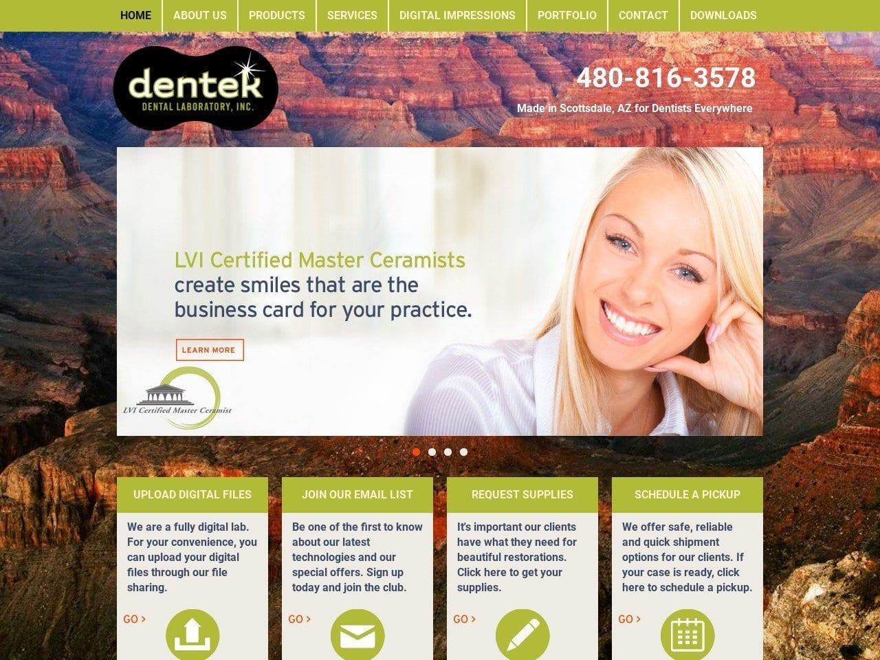Dentek Dental Laboratory screenshot